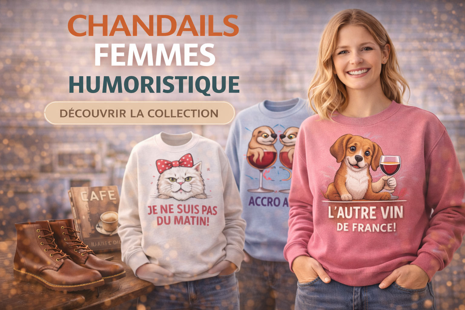Chandails Femmes;Chandails Humoristiques