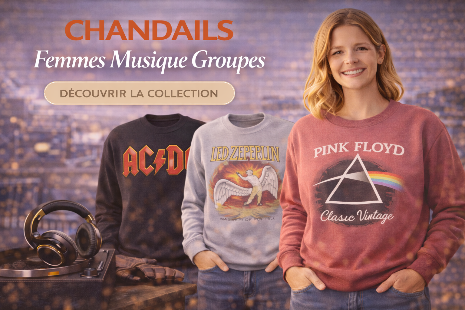 Chandails Femmes;Musique et Groupes