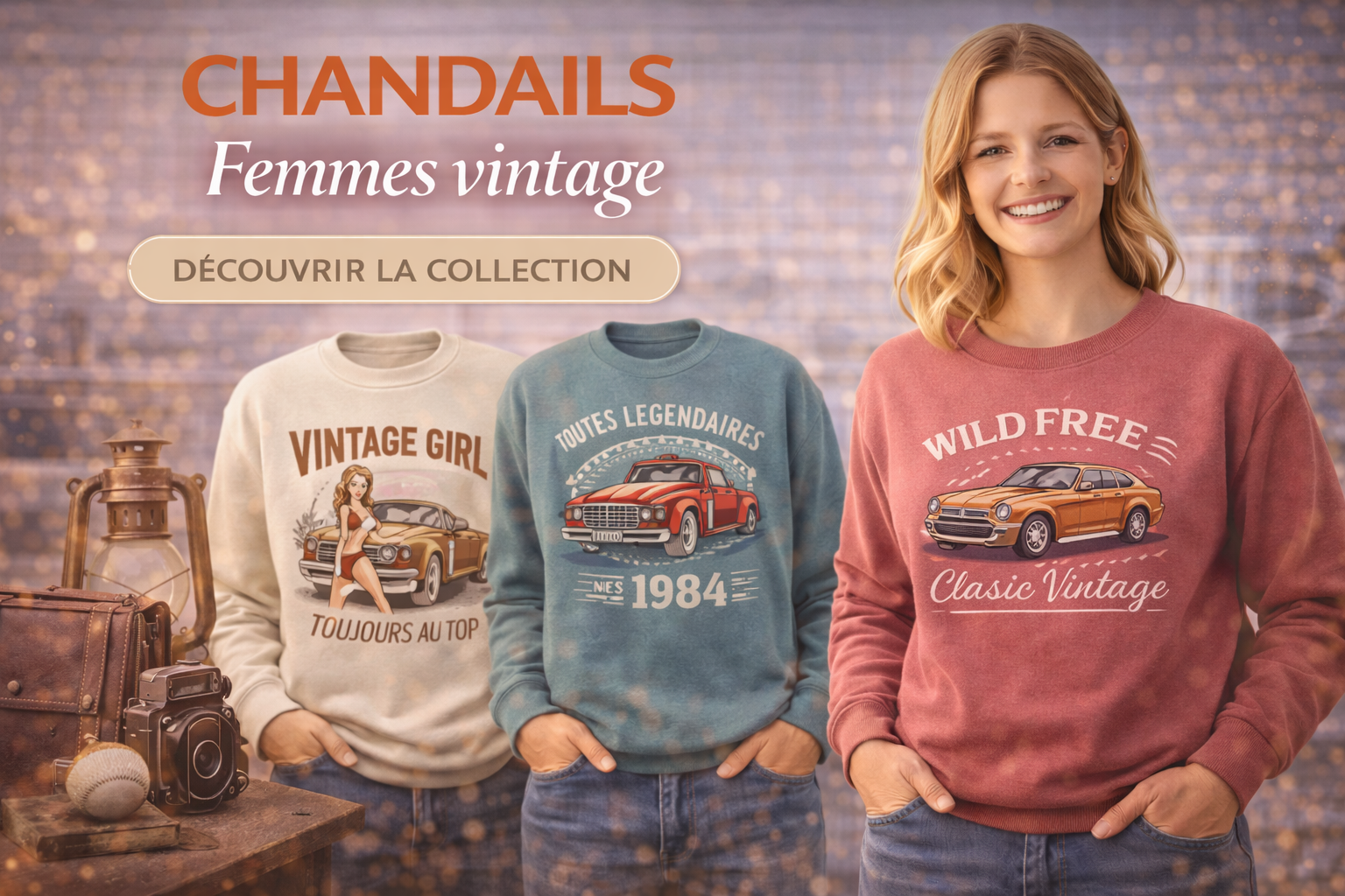 Chandails Femmes;CHANDAILS VINTAGE