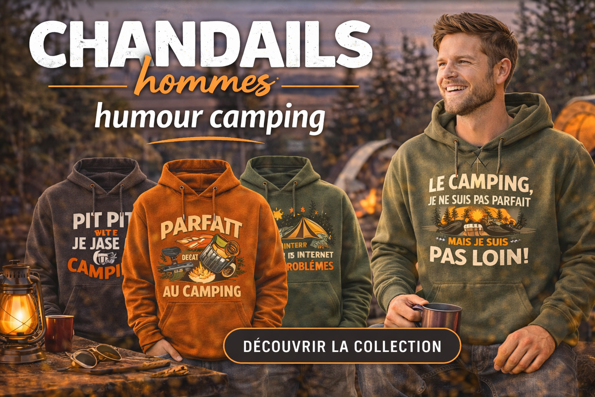 Chandails Hommes;Chandails Humoristiques;Camping
